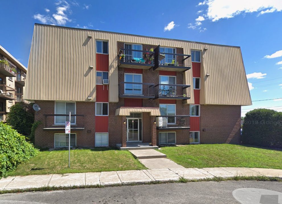 Immeuble résidentiel avec appartements à louer